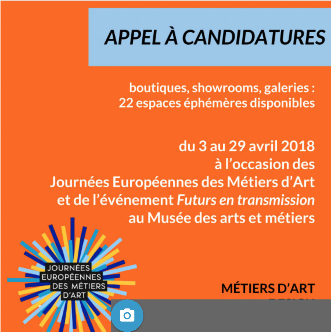 Journée européenne des métiers d'art